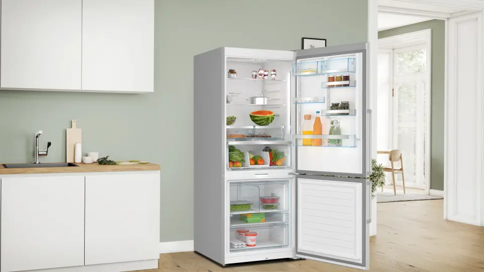 Bosch Serie 8 Alttan Donduruculu Buzdolabı 526 L Inox KGP76AIC0N