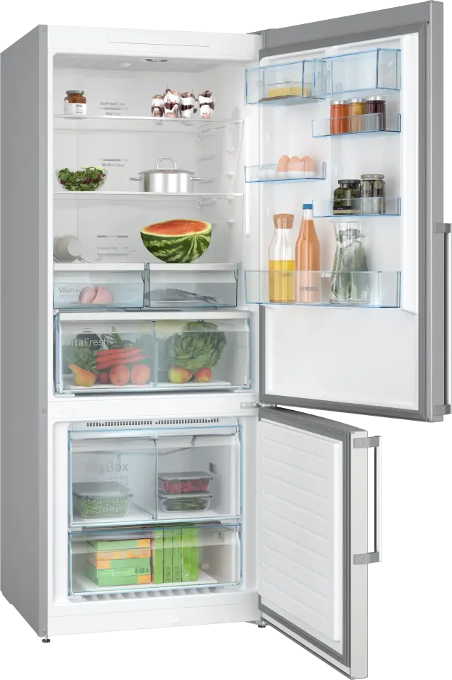 Bosch Serie 6 Alttan Donduruculu Buzdolabı 526 L Inox KGN76CIE0N