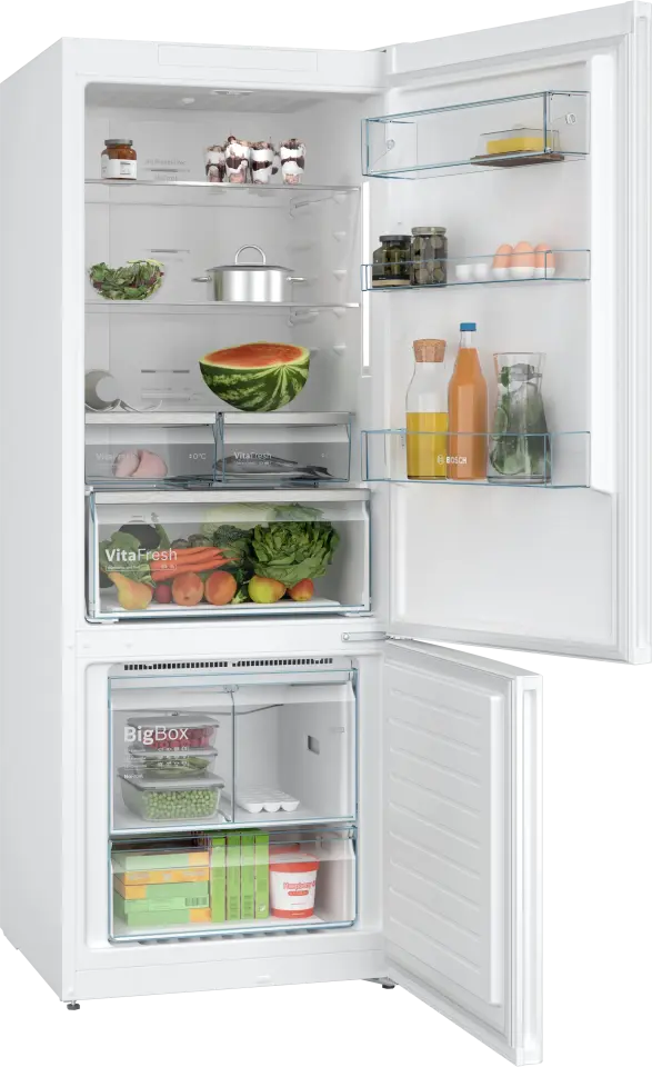 Bosch Serie 4 Alttan Donduruculu Buzdolabı 483 L Beyaz KGN55CWE0N