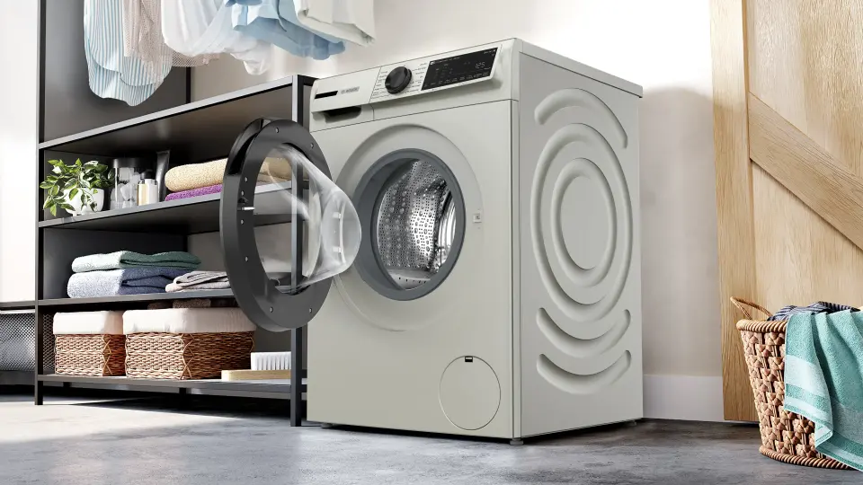 Bosch Serie 6 Çamaşır Makinesi 9 kg Gümüş WGK242ZXTR