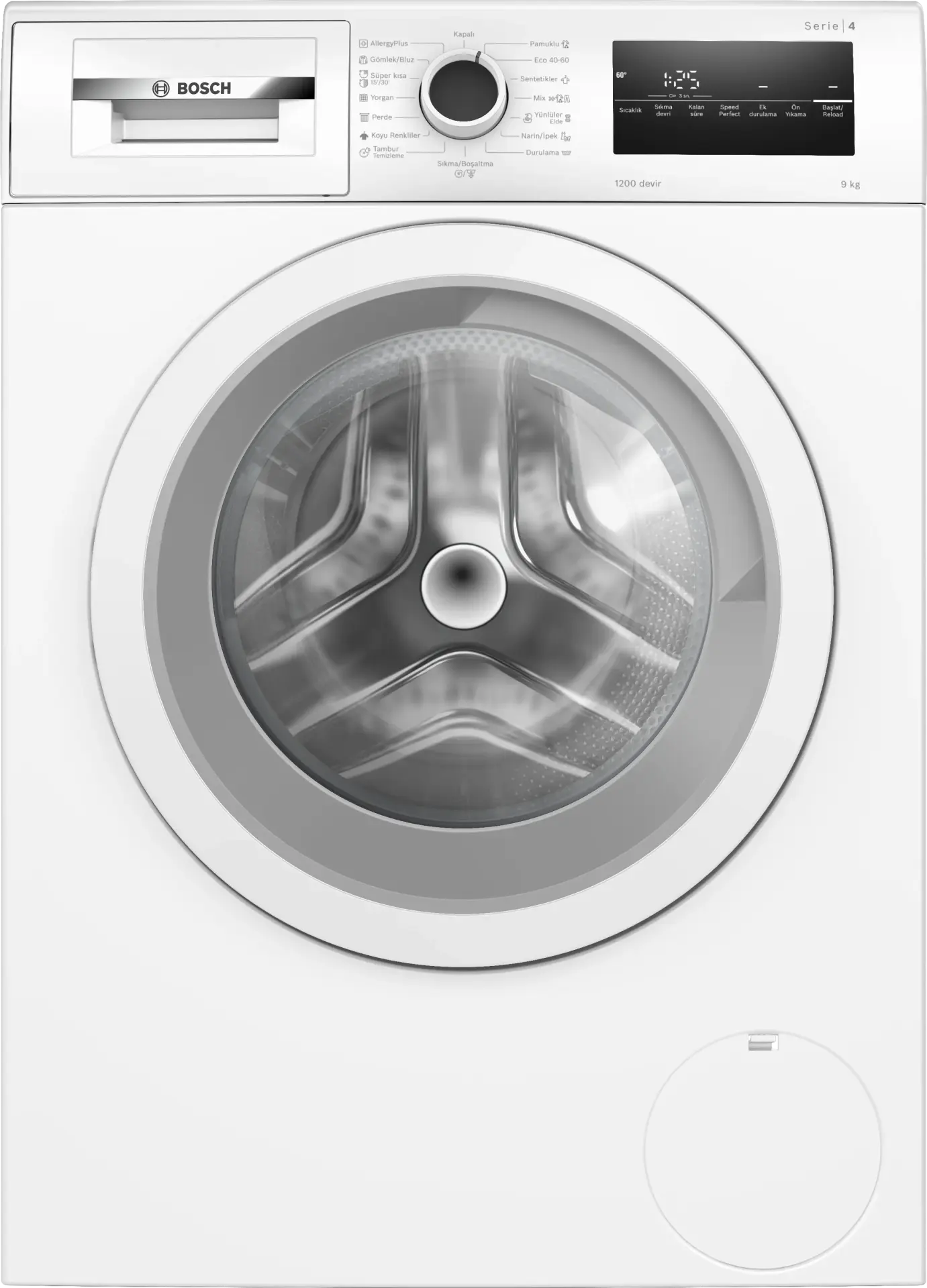 Bosch Serie 4 Çamaşır Makinesi 9 kg Beyaz WAN24200TR