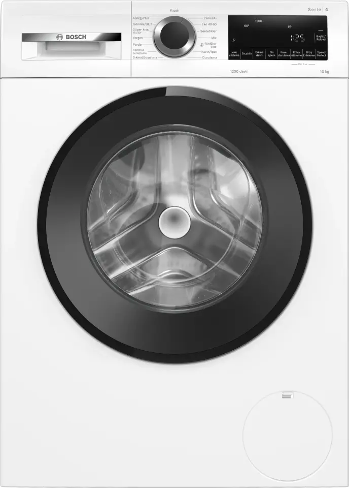 Bosch Serie 4 Çamaşır Makinesi 10 kg Beyaz WGA25203TR