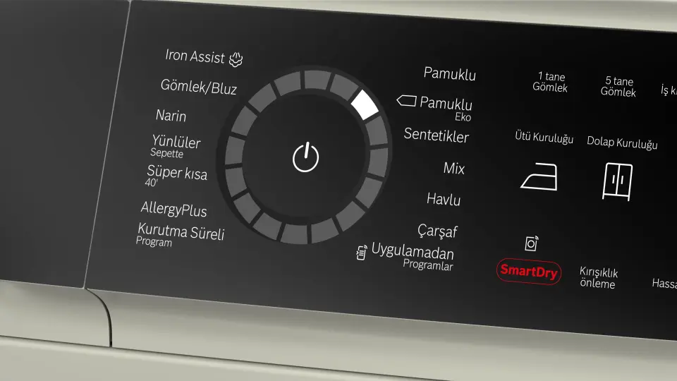 Bosch Serie 8 Isı Pompalı Kurutma Makinesi 9 kg Gümüş WQB245AXTR