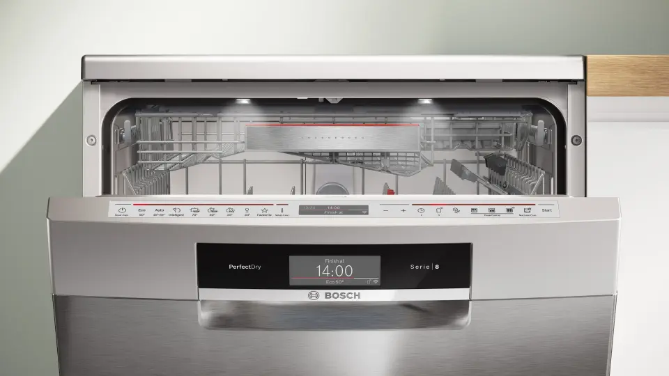 Bosch Serie 8 Solo Bulaşık Makinesi 8 Programlı Inox SMS8YDI82T
