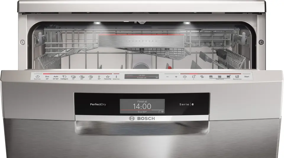 Bosch Serie 8 Solo Bulaşık Makinesi 8 Programlı Inox SMS8YDI82T