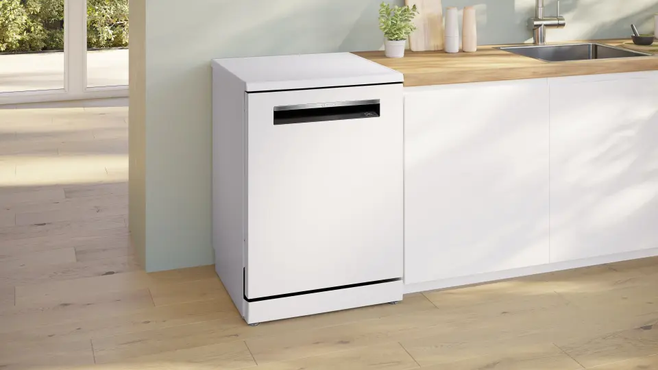 Bosch Serie 6 Solo Bulaşık Makinesi 6 Programlı Beyaz SMP6EKW60T