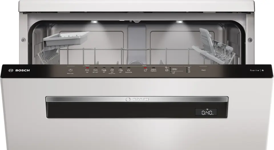 Bosch Serie 6 Solo Bulaşık Makinesi 6 Programlı Beyaz SMP6EKW60T
