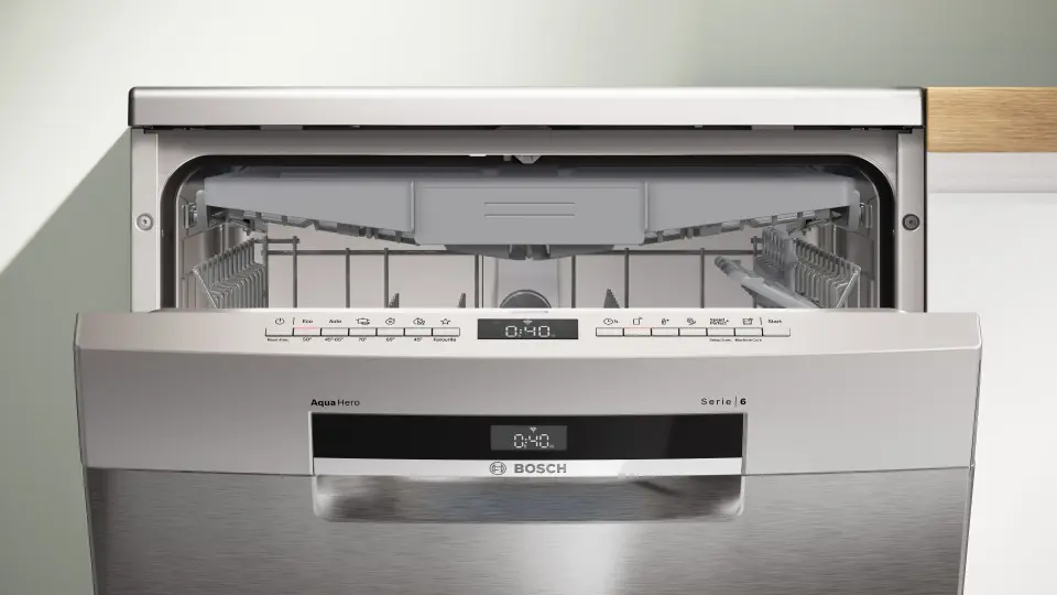 Bosch Serie 6 Solo Bulaşık Makinesi 6 Programlı Inox SMS6EMI63T