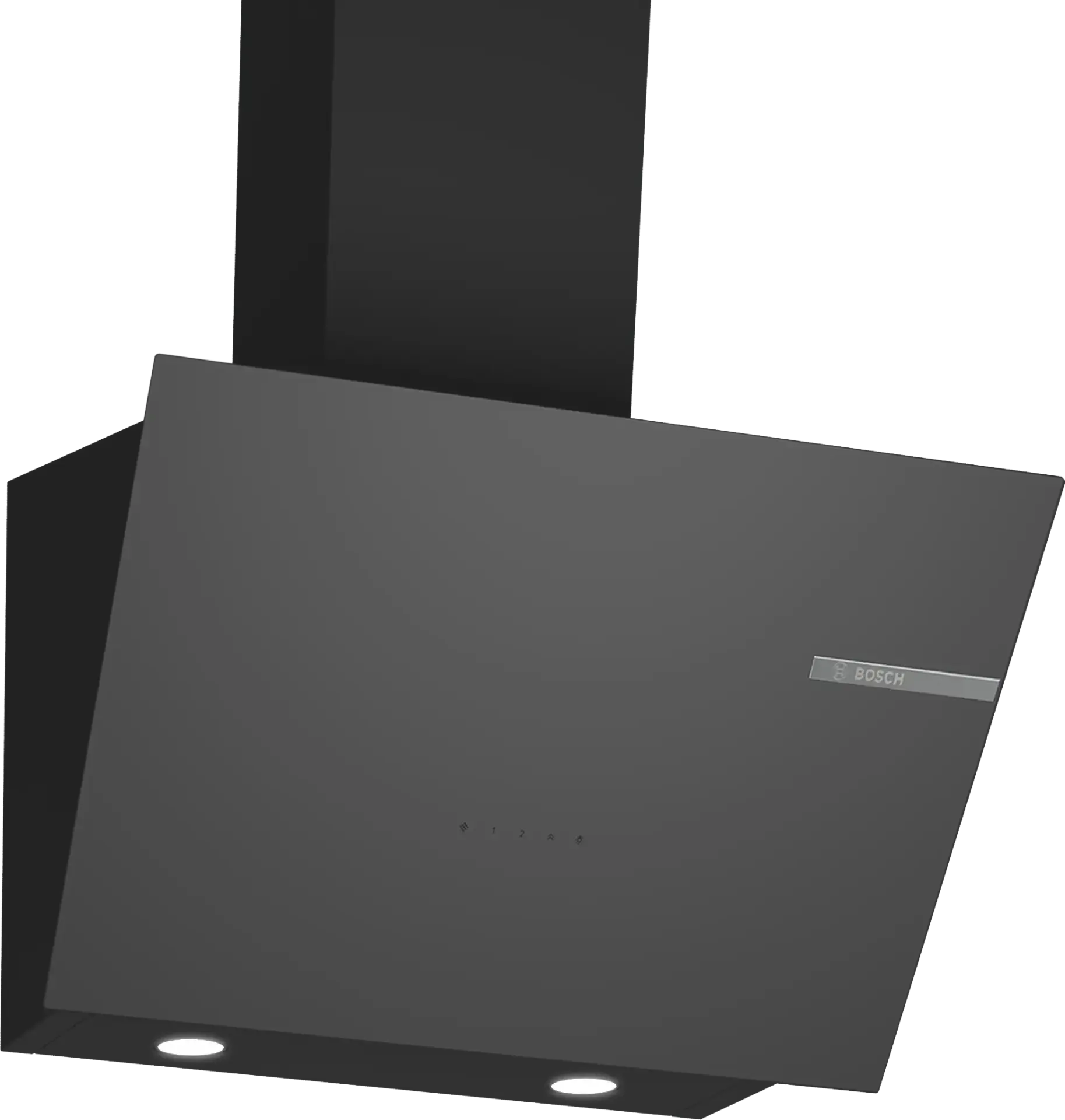Bosch Serie 4 Duvar Tipi Davlumbaz 60 cm Cam Gri DWK66PJ70T