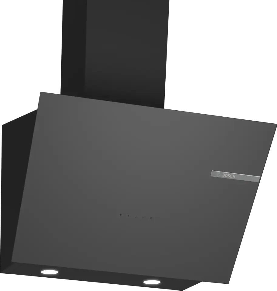 Bosch Serie 4 Duvar Tipi Davlumbaz 60 cm Cam Gri DWK66PJ70T