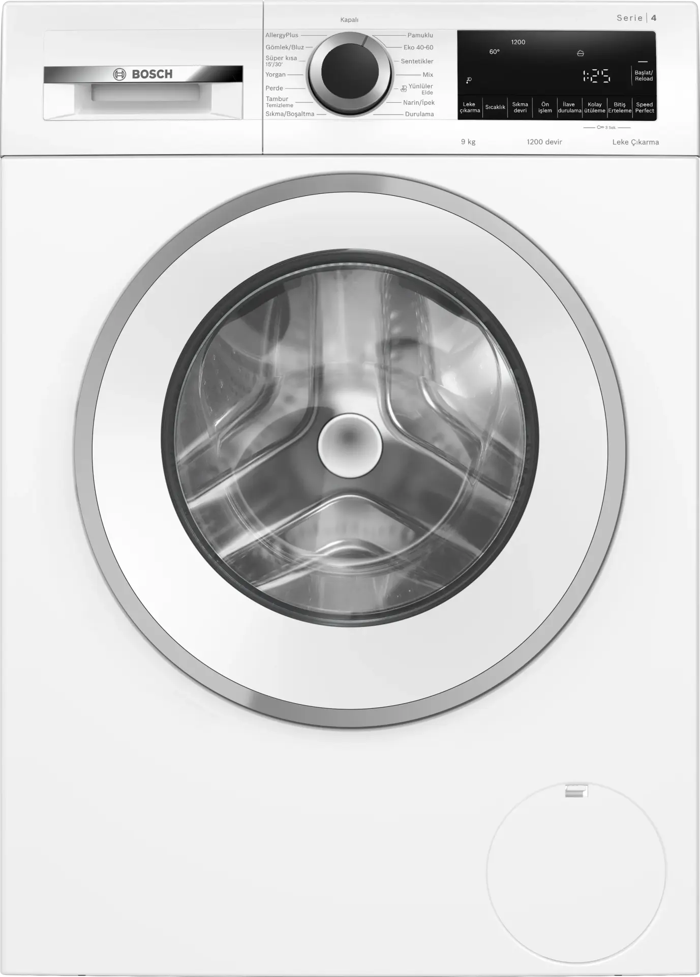 Bosch Serie 4 Çamaşır Makinesi 9 kg Beyaz WGA242X3TR