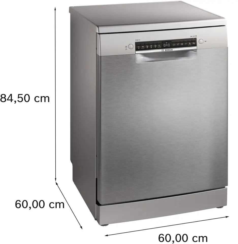 Bosch Serie 4 Solo Bulaşık Makinesi 6 Programlı Inox SMS4IMI62T