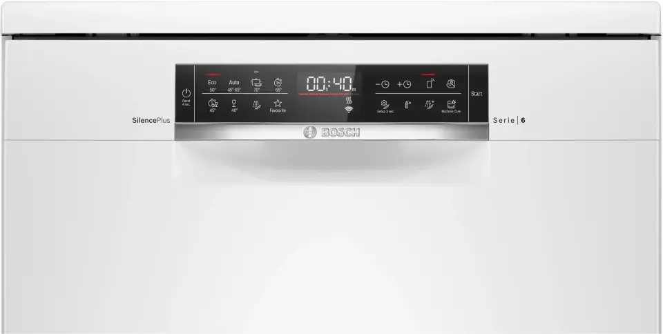 Bosch Serie 6 Solo Bulaşık Makinesi 8 Programlı Beyaz SMS6EMW70T