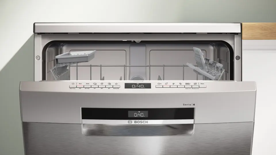 Bosch Serie 6 Solo Bulaşık Makinesi 6 Programlı Inox SMS6EKI63T
