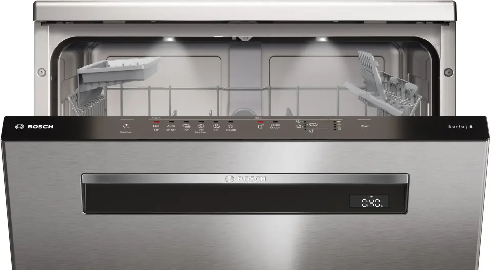 Bosch Serie 6 Solo Bulaşık Makinesi 6 Programlı Inox SMP6EKI60T