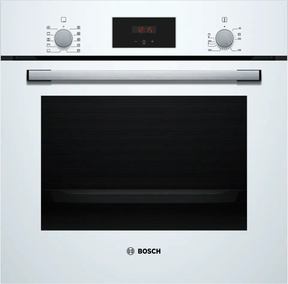 Bosch Serie 2 Ankastre Fırın 66 Litre Beyaz HBF512BW1T