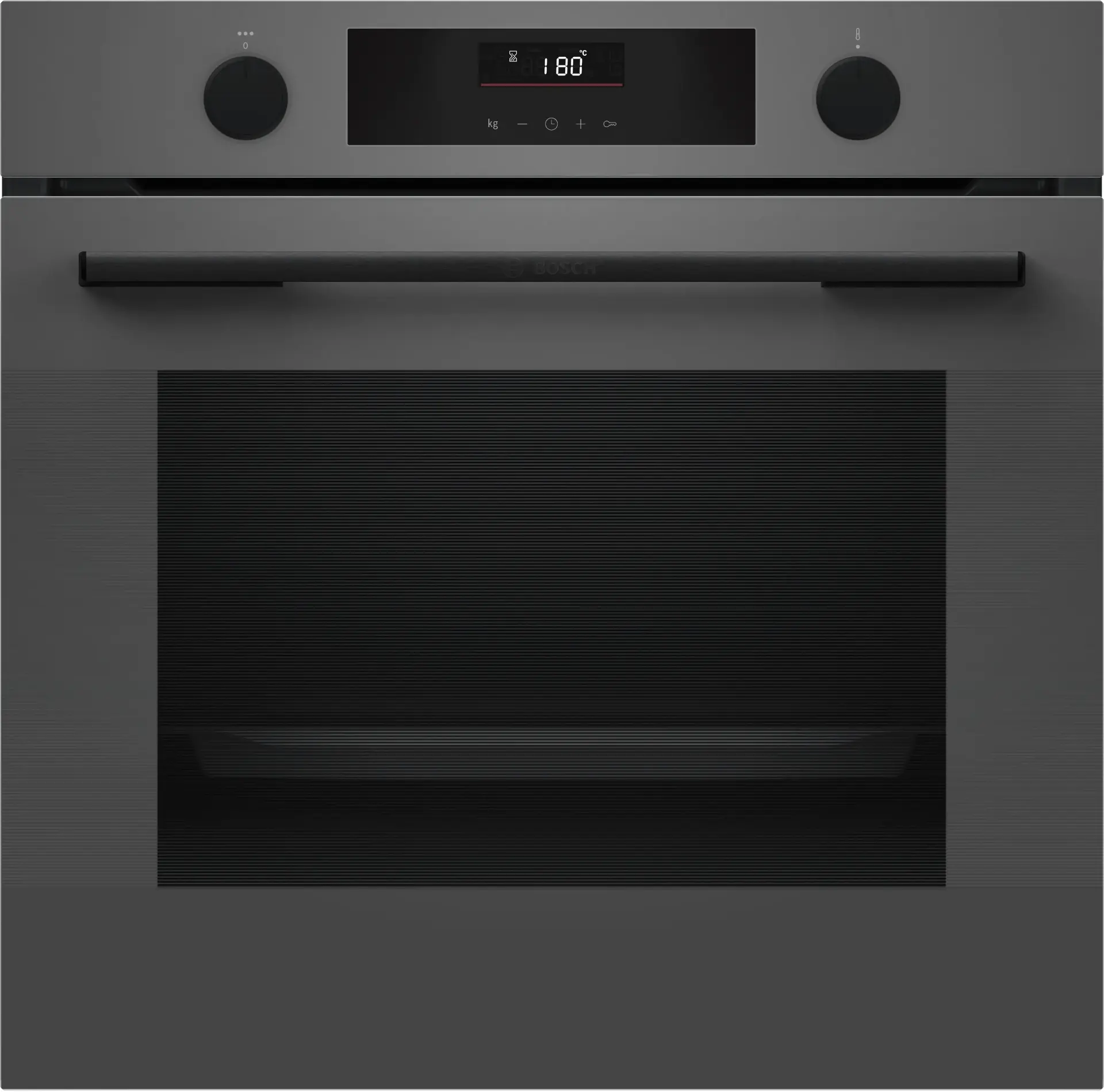 Bosch Serie 4 Buhar Destekli Ankastre Fırın 76 Litre Antrasit Gri HUA736EN0T