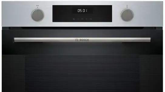 Bosch Serie 4 Buhar Destekli Ankastre Fırın 76 Litre Inox HUA717BR0T