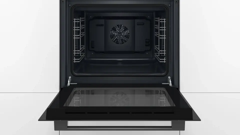 Bosch Serie 2 Ankastre Fırın 66 Litre Siyah HBF512BB1T