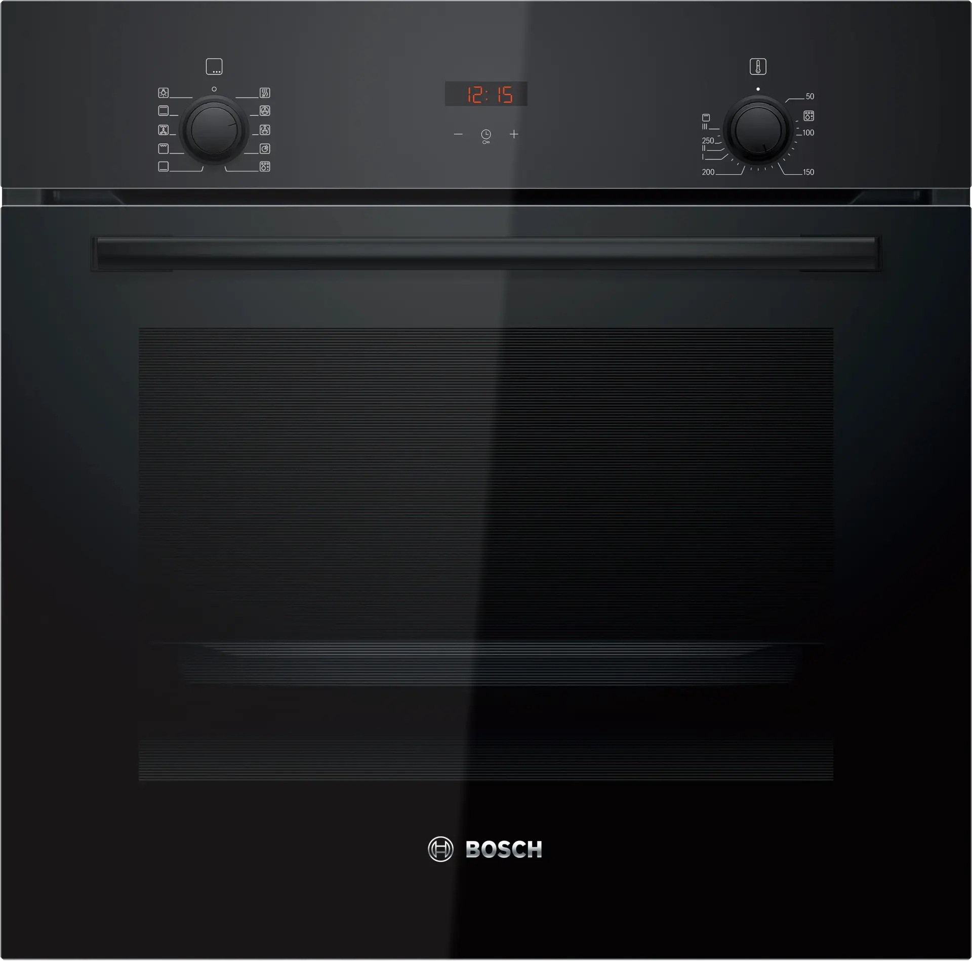 Bosch Serie 2 Ankastre Fırın 66 Litre Siyah HBF512BB1T