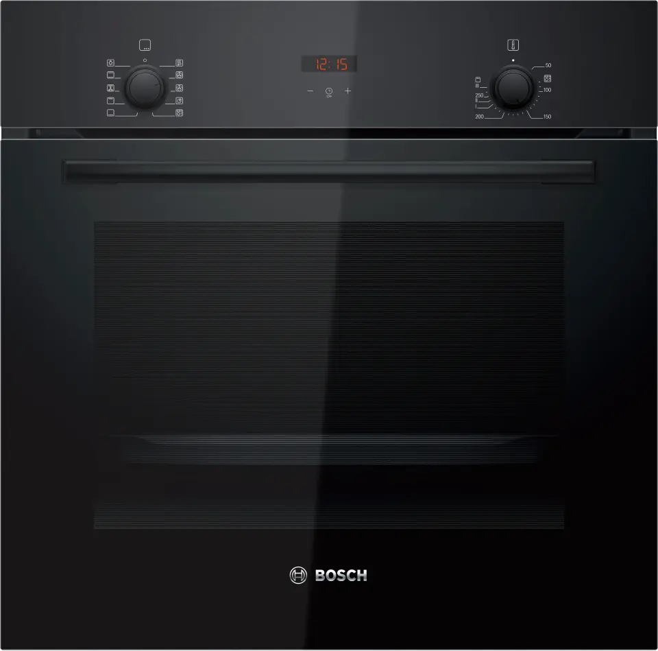 Bosch Serie 2 Ankastre Fırın 66 Litre Siyah HBF512BB1T