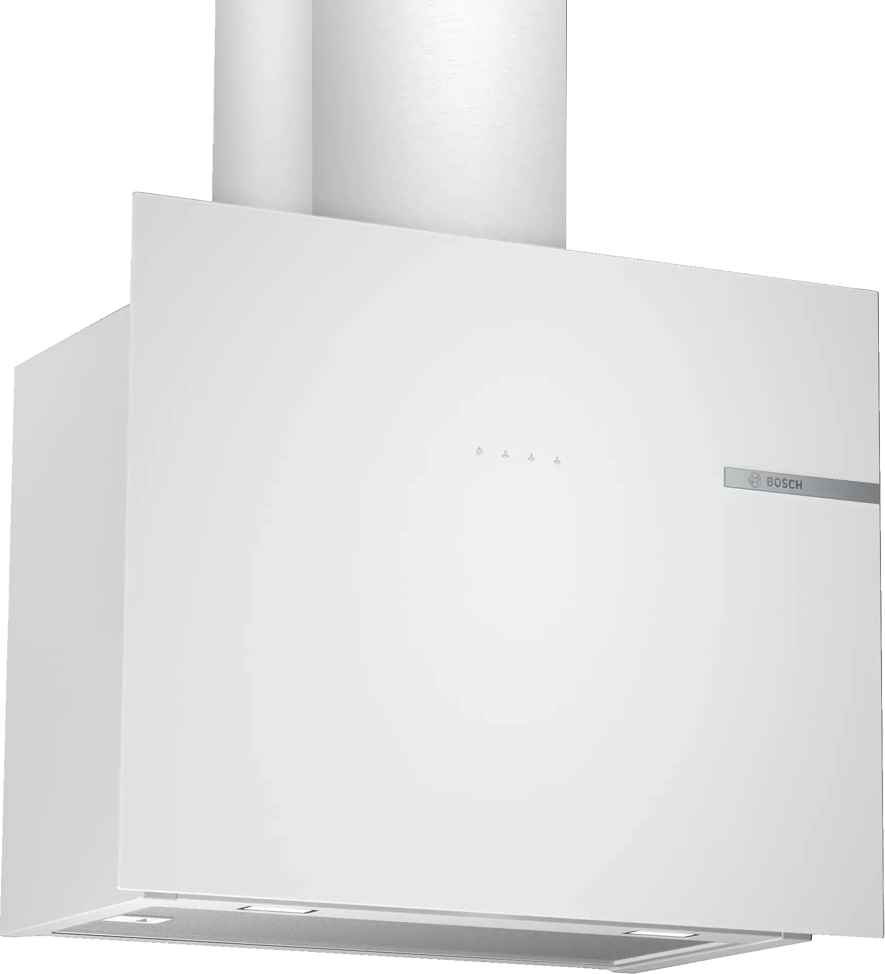 Bosch Serie 4 Duvar Tipi Davlumbaz 60 cm Cam Beyaz DWF65AJ20T