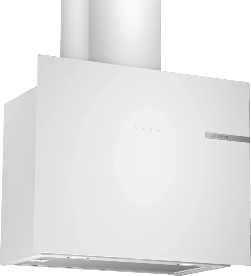 Bosch Serie 4 Duvar Tipi Davlumbaz 60 cm Cam Beyaz DWF65AJ20T