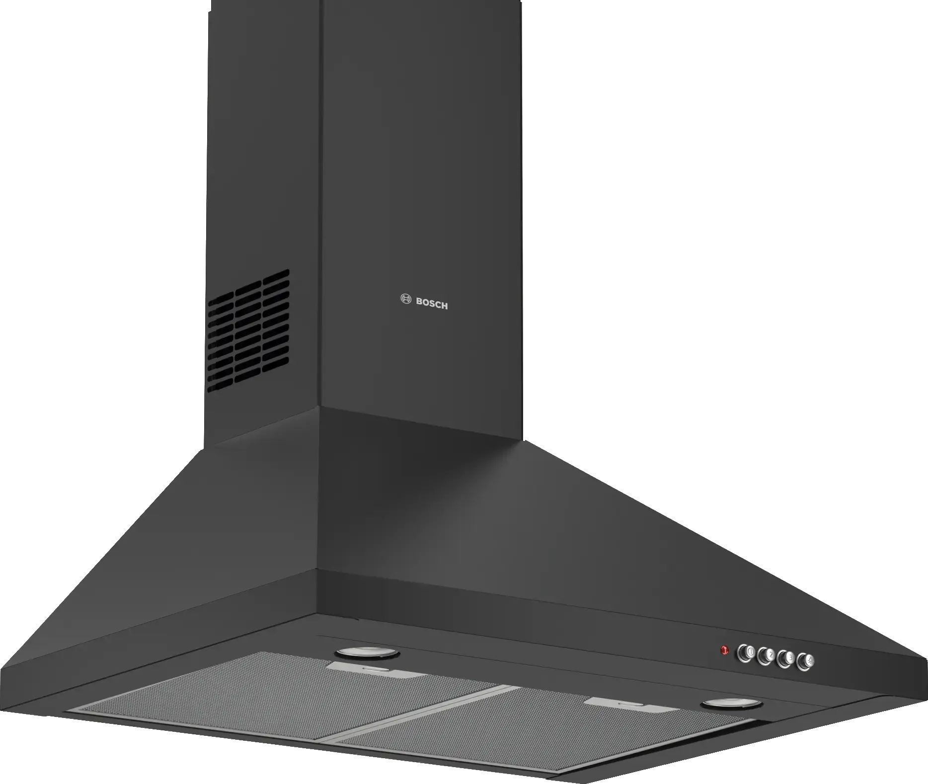 Bosch Serie 2 Duvar Tipi Davlumbaz 60 cm Siyah DWP64CC60T