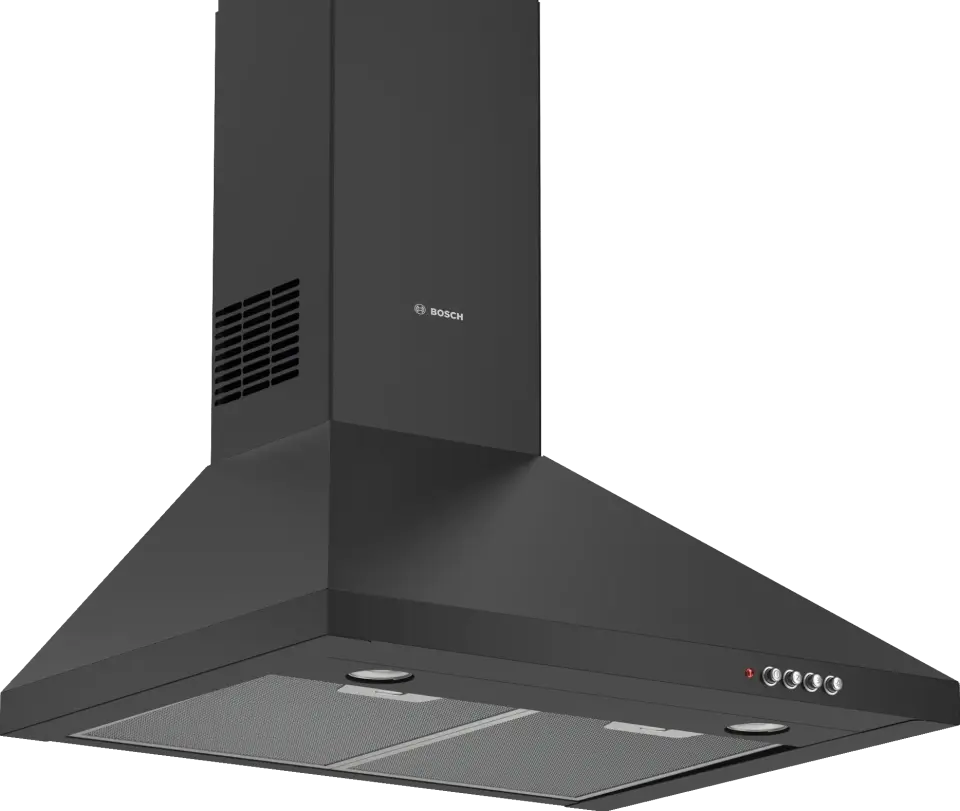 Bosch Serie 2 Duvar Tipi Davlumbaz 60 cm Siyah DWP64CC60T