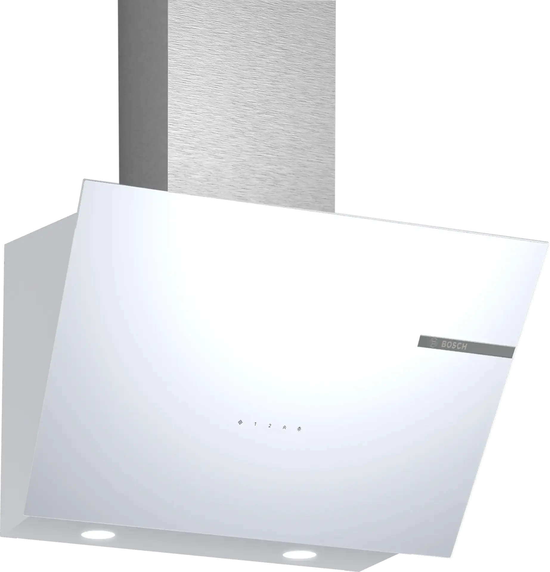 Bosch Serie 4 Duvar Tipi Davlumbaz 60 cm Cam Beyaz DWK66PJ20T