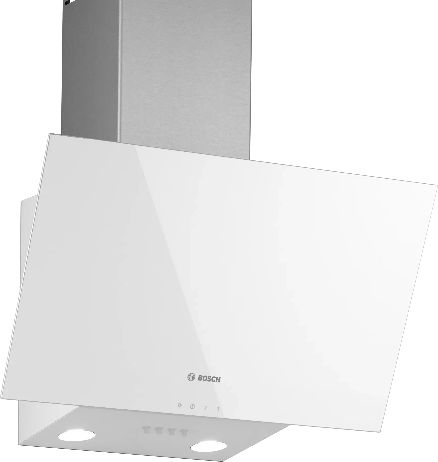 Bosch Serie 2 Duvar Tipi Davlumbaz 60 cm Cam Beyaz DWK63PJ20T