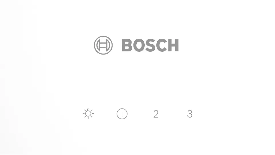 Bosch Serie 2 Duvar Tipi Davlumbaz 60 cm Cam Beyaz DWK63PJ20T