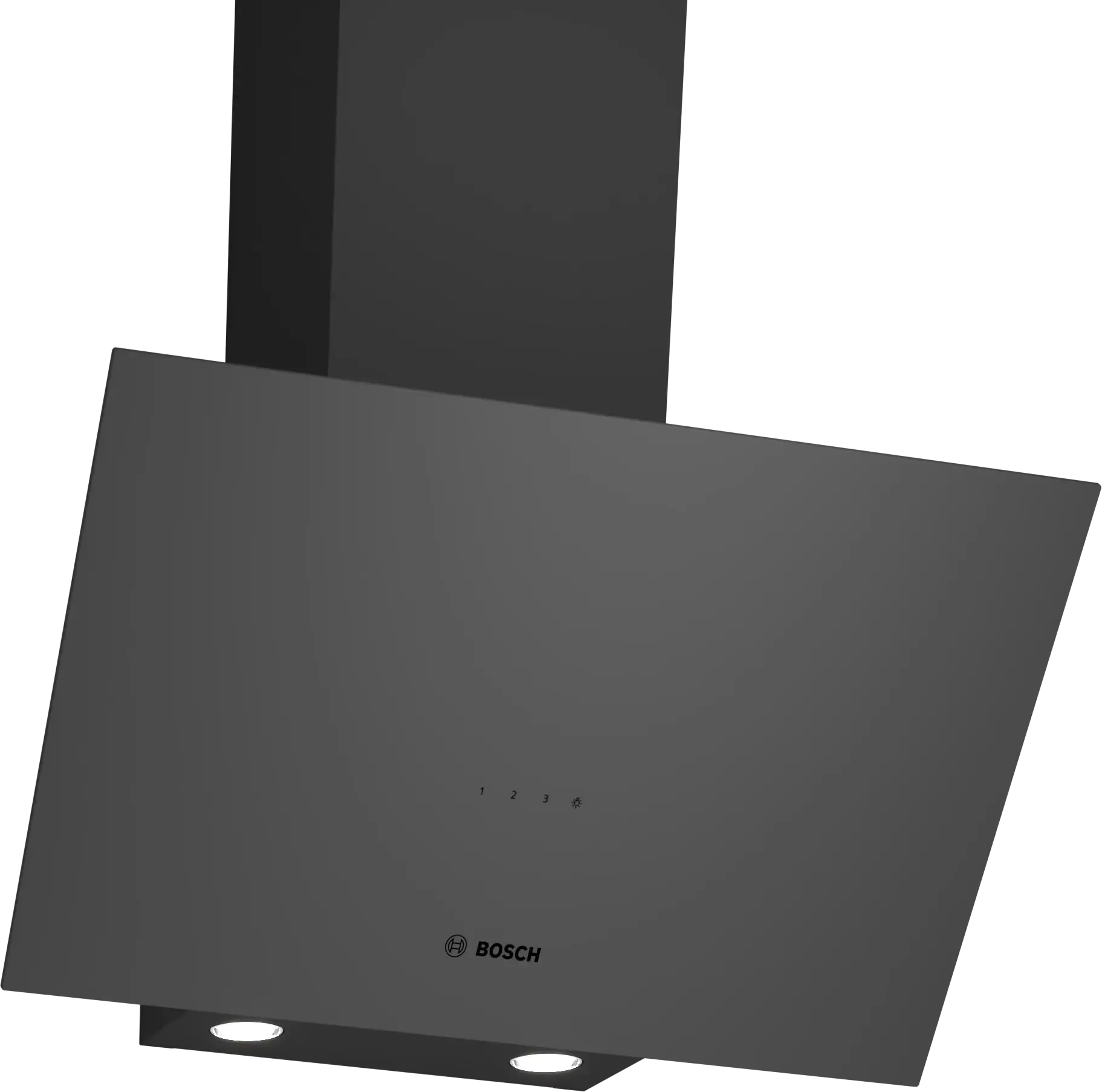 Bosch Serie 2 Duvar Tipi Davlumbaz 60 cm Cam Gri DWK64PJ70T