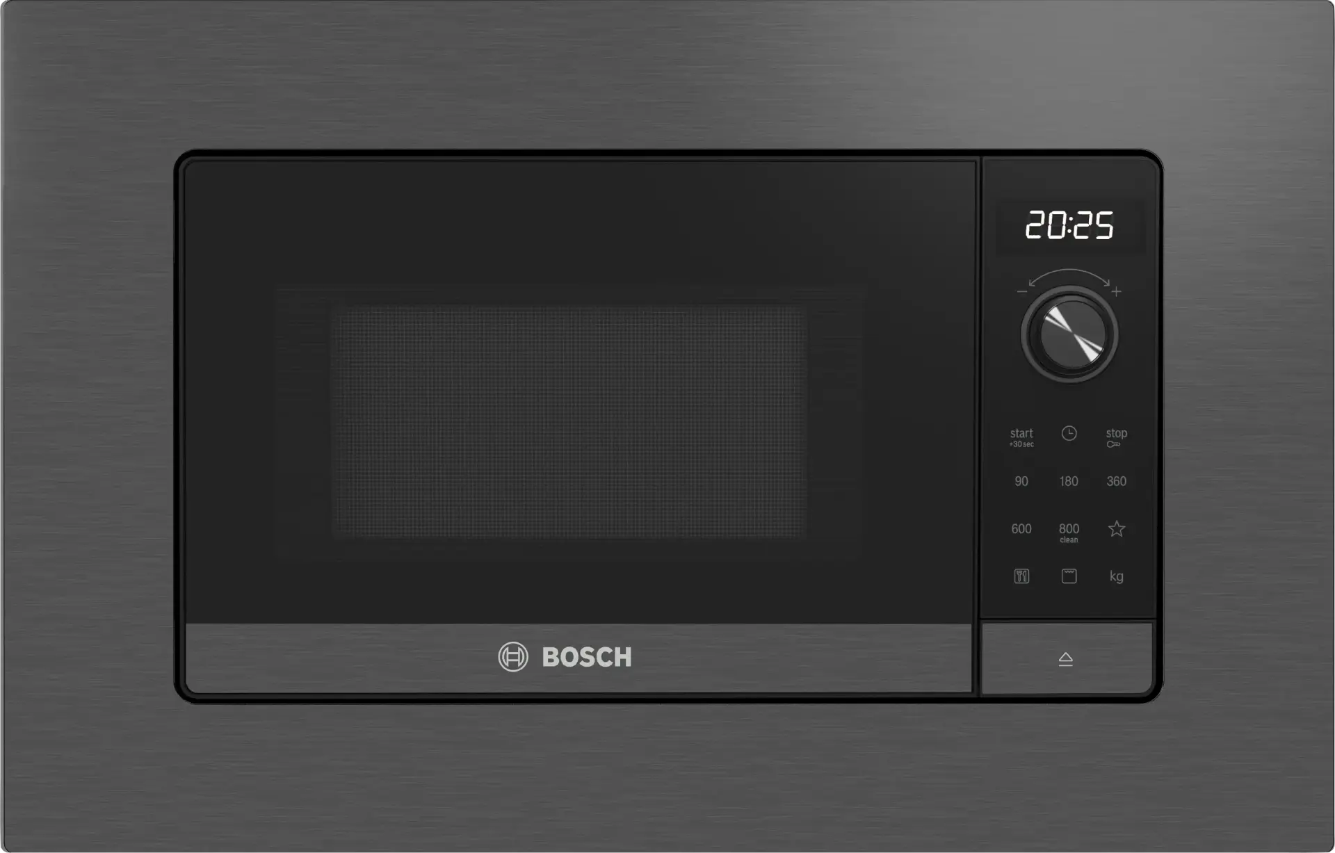 Bosch Serie 2 Ankastre Mikrodalga 20 Litre Siyah Inox BEL623MD3
