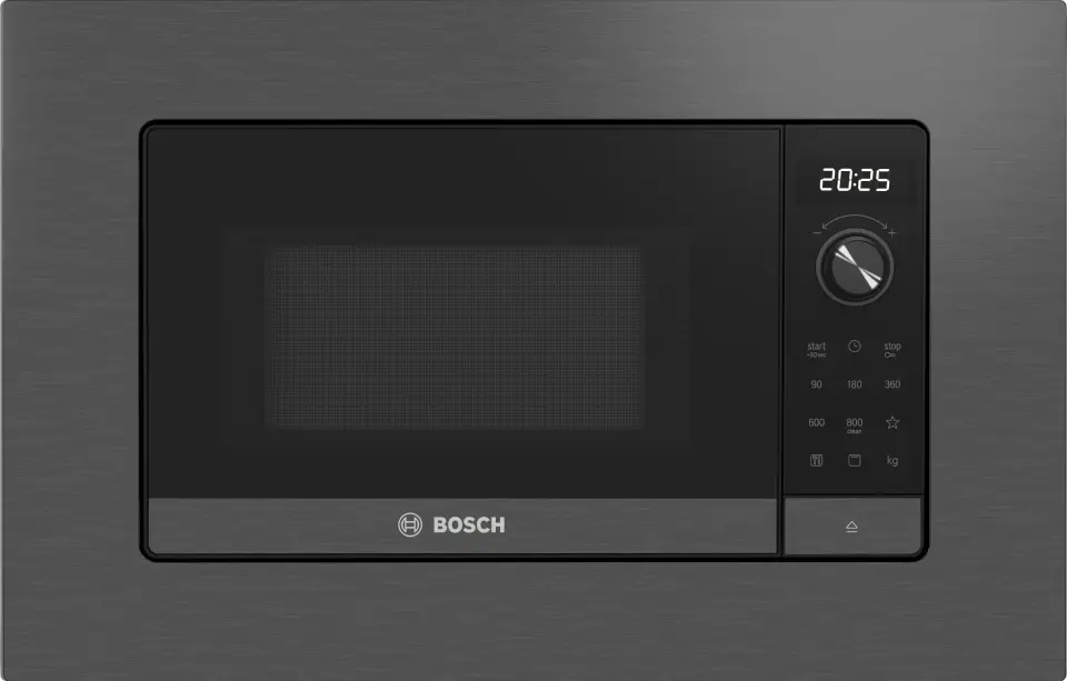 Bosch Serie 2 Ankastre Mikrodalga 20 Litre Siyah Inox BEL623MD3